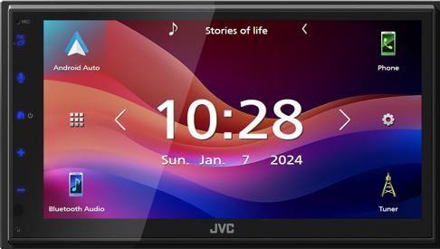 Productafbeelding JVC KW-M593BT (Android auto, Apple Carplay)