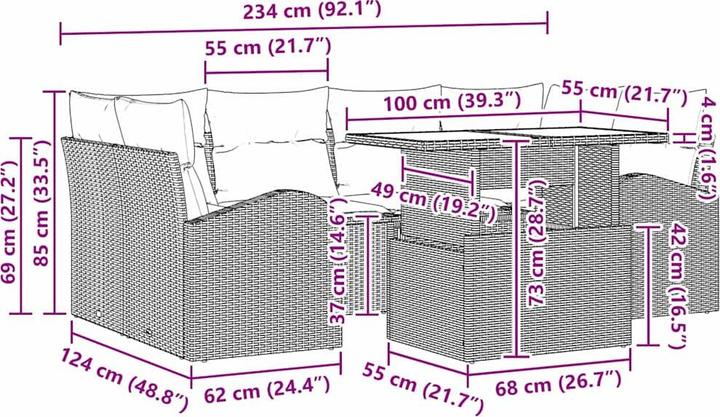 Produktbild vidaXL Rayden
