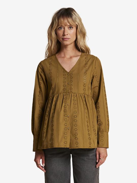 Actual product image Envie de Fraise Bluse für Schwangerschaft & Stillzeit mit Lochstickerei (46)