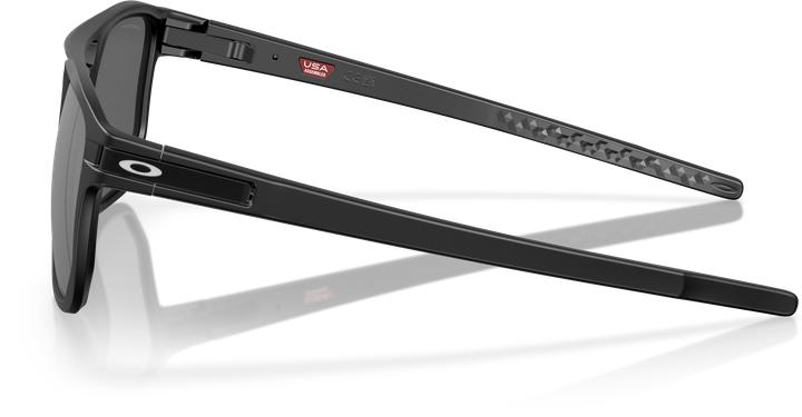 Actual product image Oakley Latch Beta Matte BlackPrizm Black Polarised