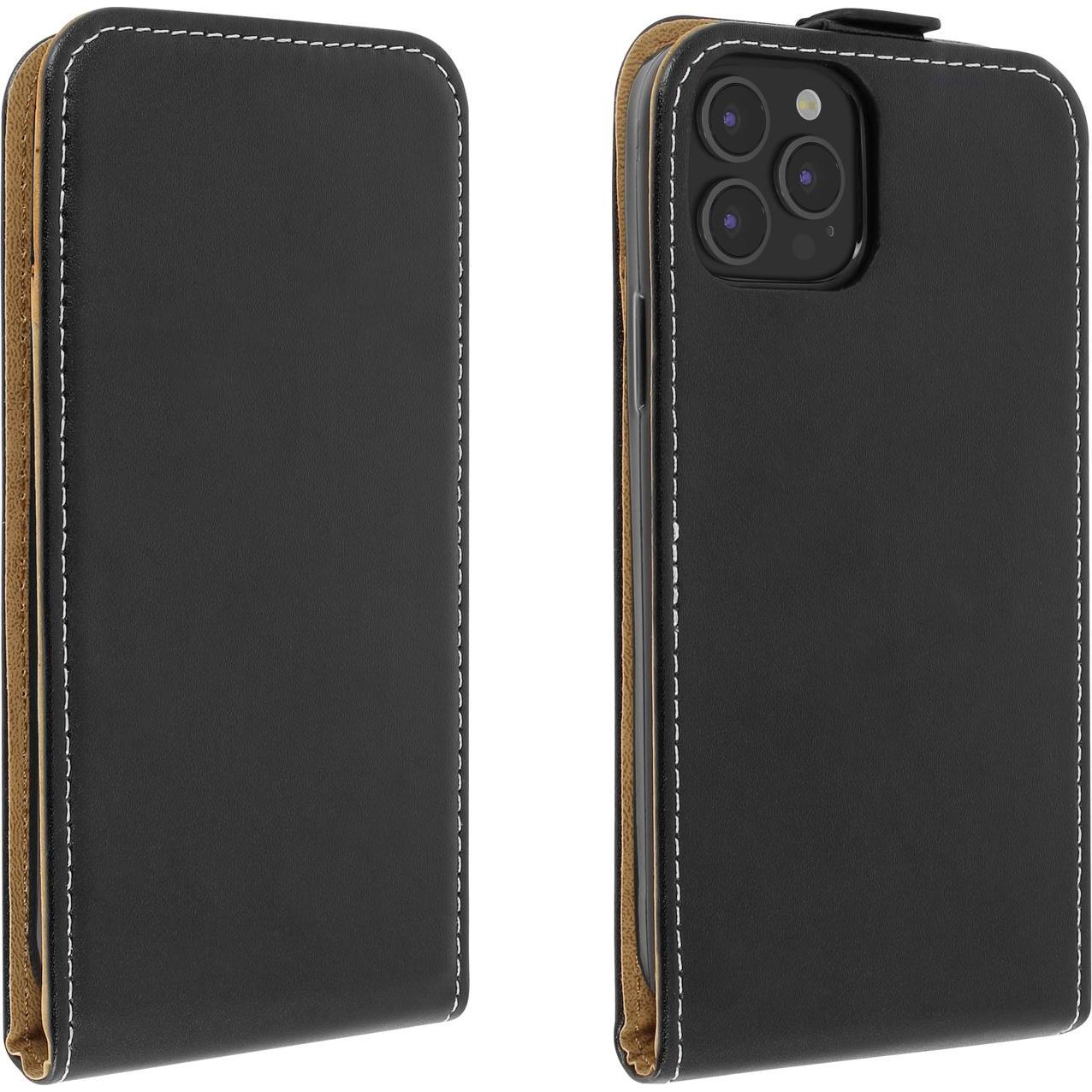 Avizar Flexi Series (Apple iPhone 12 Pro Max), Smartphone Hülle, Schwarz