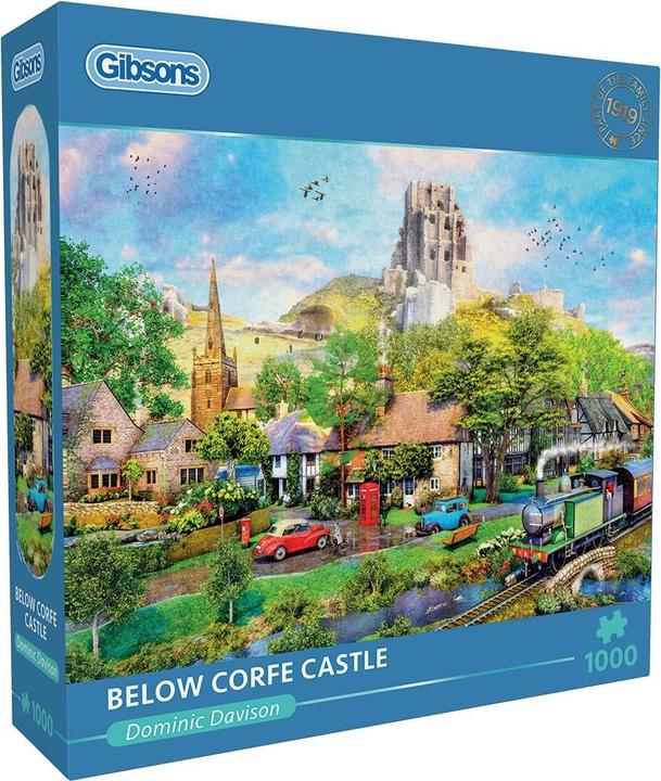 Immagine prodotto Gibsons Puzzle 1000 pieces Below Corfe Castle (1000 pezzi)