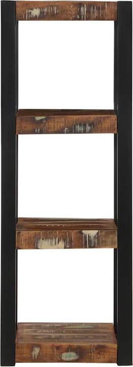 Image du produit VidaXL Étagère murale Multicolore 35x35x100 cm Vieux bois massif Étagère à suspendre (35 x 35 x 100 cm)