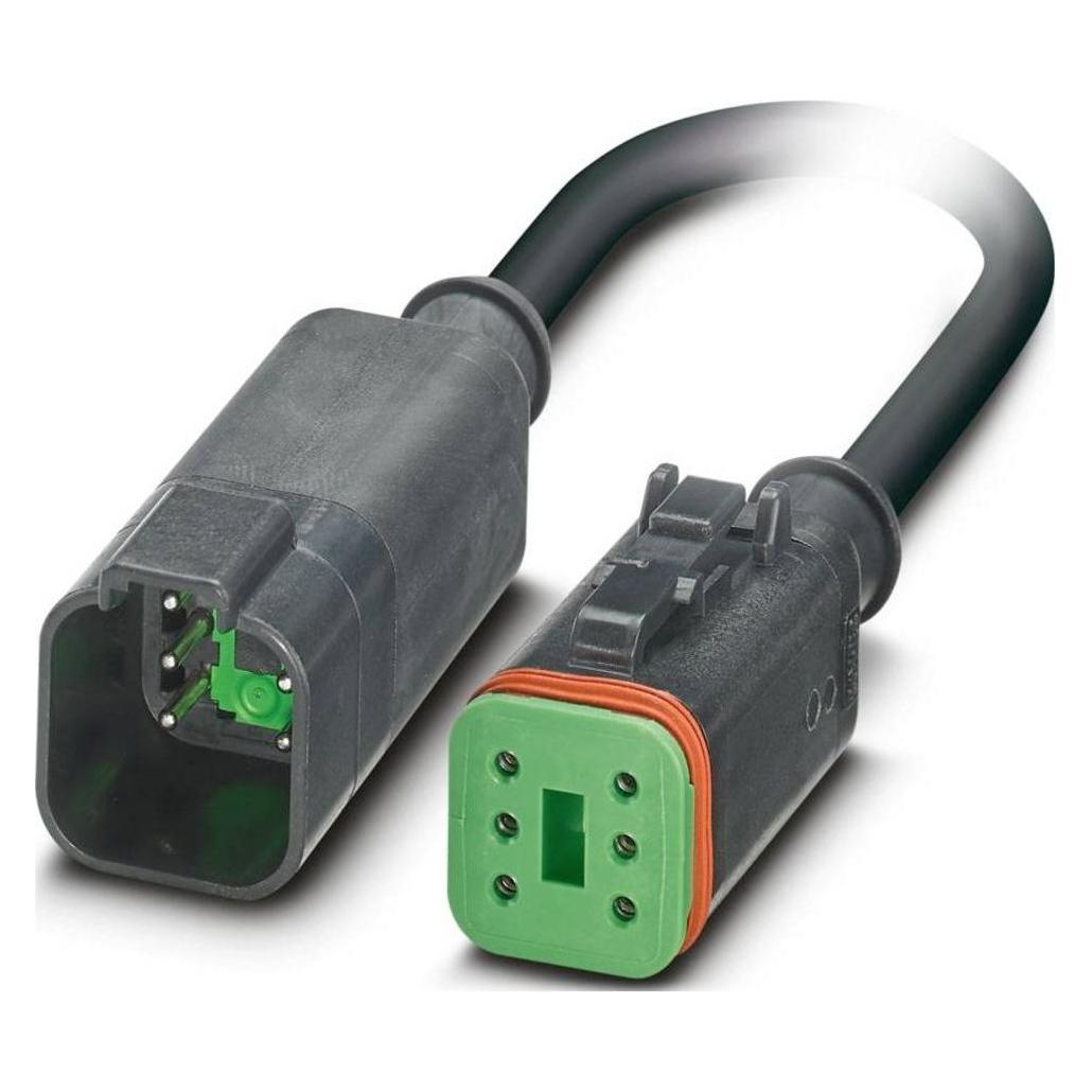 Phoenix Contact PHOE Sensor-/Aktor-Kabel, Elektronikkabel + Stecker, Schwarz