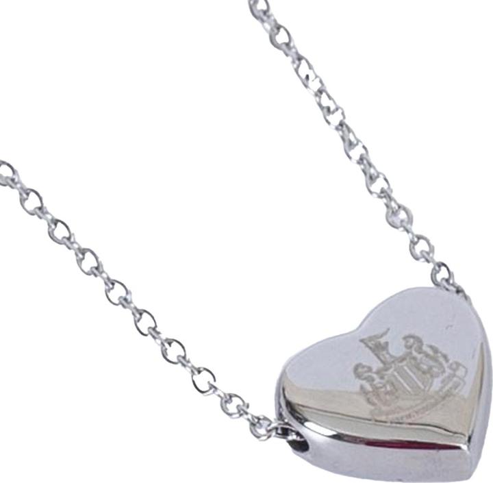 Immagine prodotto Newcastle United FC Acciaio Inossidabile Cuore Collana e Ciondolo (100% materiale sintetico)