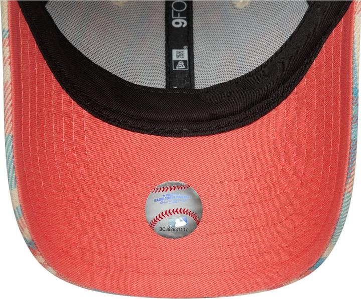 Actual product image New Era 9Forty Damen Cap - Check New York Yankees Multi