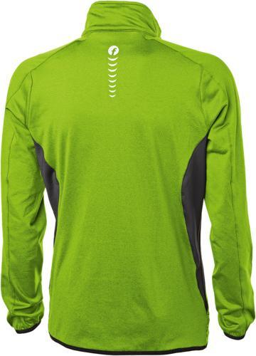 Produktbild Magni Tech-Fleecepullover lime/schwarz meliert Gr. XL Fortis Elements (XL)