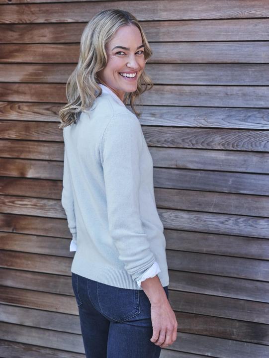 Produktbild Woolovers Pullover Rundhalsausschnitt Schafwolle (XS)