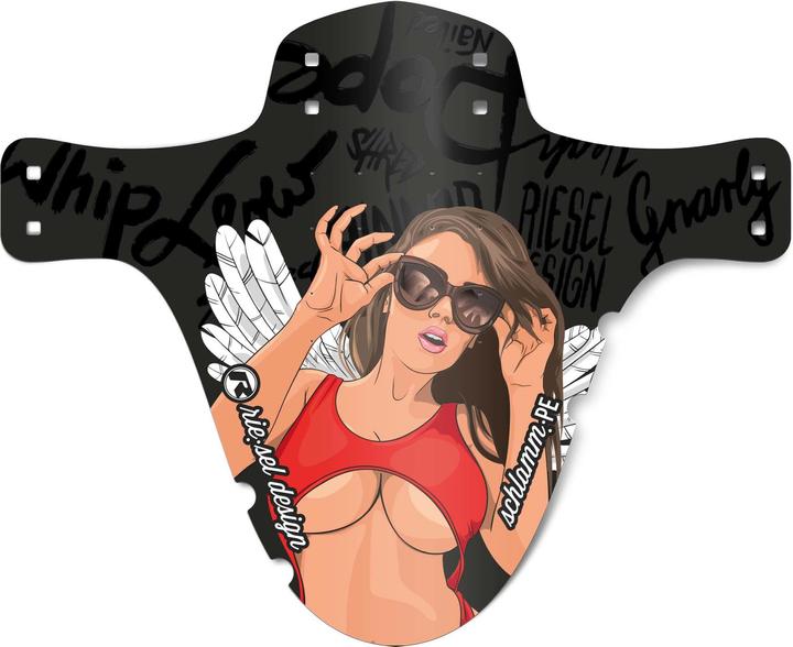 Actual product image riesel design MudPE Mudguard (Front mudguard)