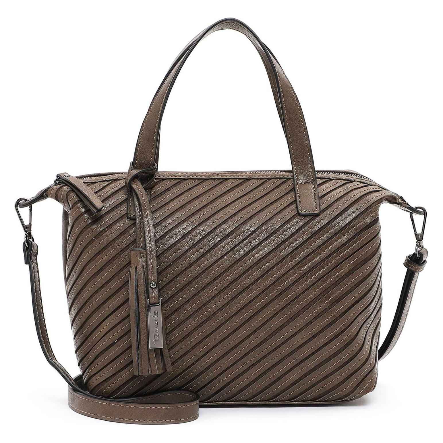 Tamaris, Damen, Tasche, Shopper Julina, Grün, (12 l)