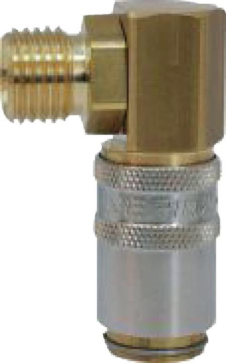 Actual product image Neriox Quick release couplings form H 90° with external thread without valve (Hitch)