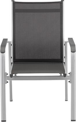 Actual product image Kettler Basic Plus Stacking Chair disassembled aluminium/outdoor fabric