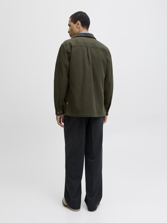 Produktbild Jack & Jones Jprrayle Melange Solid L/S Overshirt Sn (XL)