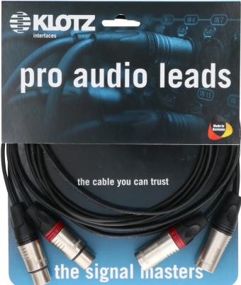 Actual product image Klotz SXXK-030 (XLR Cables)