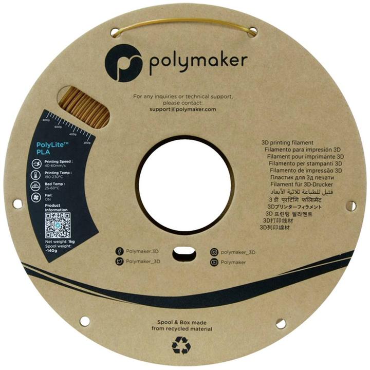 Produktbild Polymaker PolyLite PLA Starlight (PLA, 1.75 mm, 1000 g)