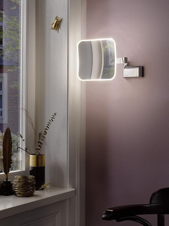 Productafbeelding Emco LED Cosmeticaspiegel 5-voudig rond chroom