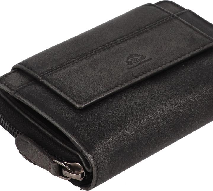 Image du produit Greenburry Destressed Geldbörse RFID Schutz Leder 13.5 cm