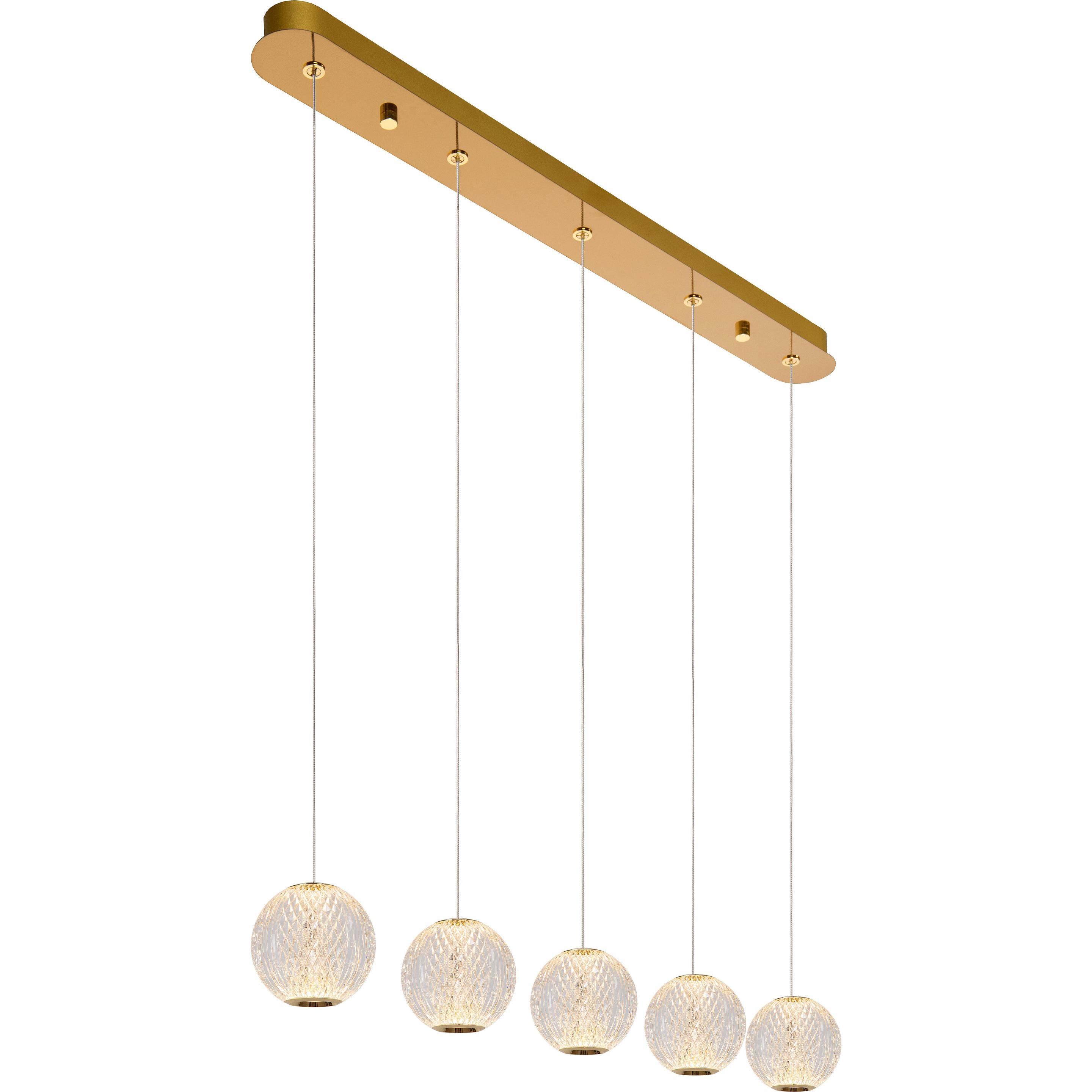 Lucide, Pendelleuchte, CINTRA - Pendelleuchten - LED - 1x21W 2700K - Transparent 13499/21/60 (290 lm)