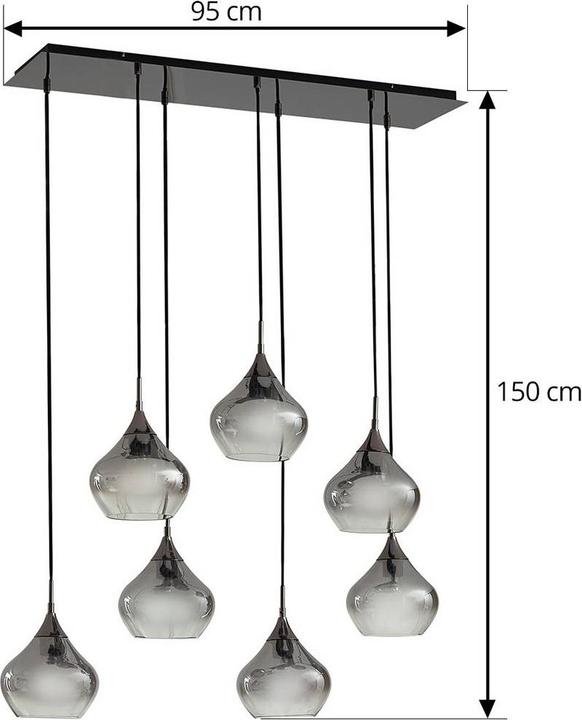 Actual product image Lucande Jarven (E27)