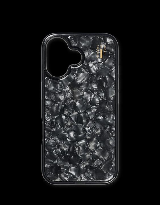 Image du produit iDeal Of Sweden Étui nacré pour iPhone 16 Plus - Noir (Apple iPhone 16 Plus)