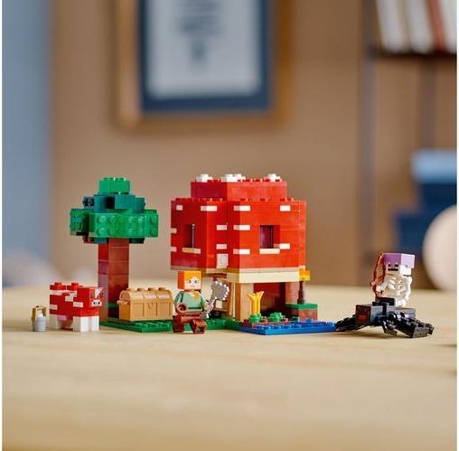 Immagine prodotto LEGO La casa dei funghi (21179, LEGO Minecraft)