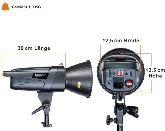 Actual product image Walimex pro Emerger 400 Set Double (400 W, Set)