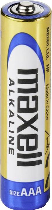 Actual product image Maxell LR03AAA Micro (AAA)-Batterie Alkali-Mangan 1250 mAh 1.5 V 800 St. (800 pcs., AAA, 1250 mAh)
