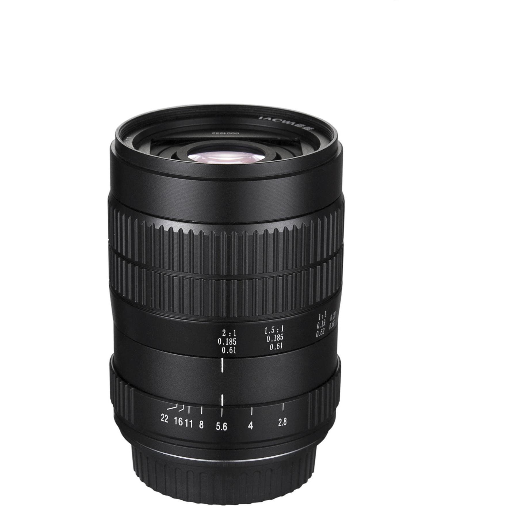 Laowa Venus 60mm f/2.8, 2:1 Macro, Nikon Mount (Nikon F, Vollformat), Objektiv, Schwarz