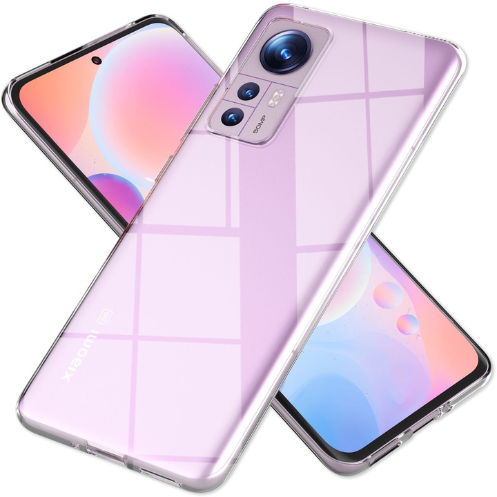 Produktbild Nalia Klare Transparente Silikon Hülle (Xiaomi 12)