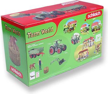 Image du produit Schleich Tracteur avec remorque