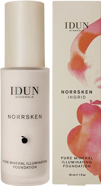 Actual product image IDUN Minerals Liquid foundation Norrsken Jorunn (201 Jorunn)