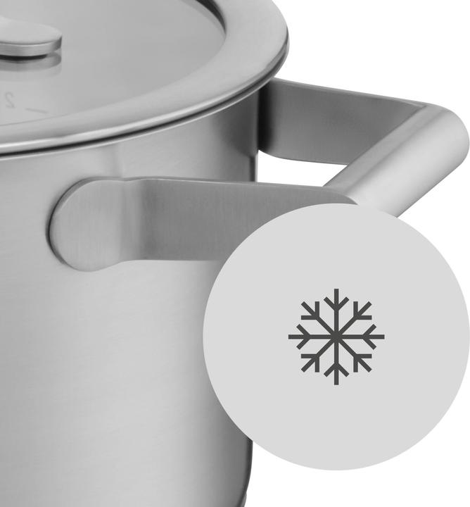 Produktbild WMF Stielkasserolle COMFORT LINE Silberfarben (16 cm, Kochtopf, Edelstahl)