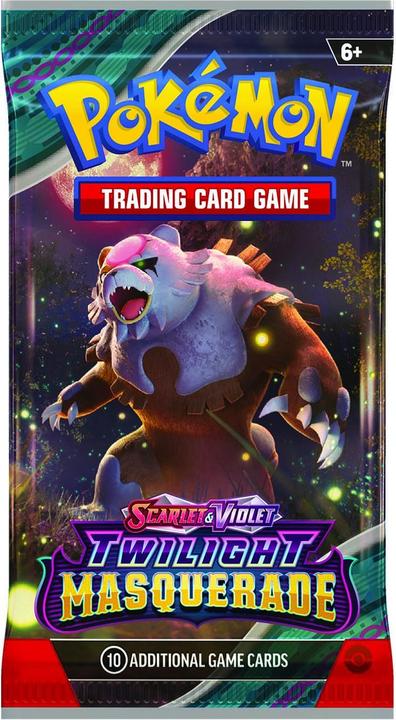 Produktbild Pokémon Twilight Masquerade (Englisch, Booster Pack)