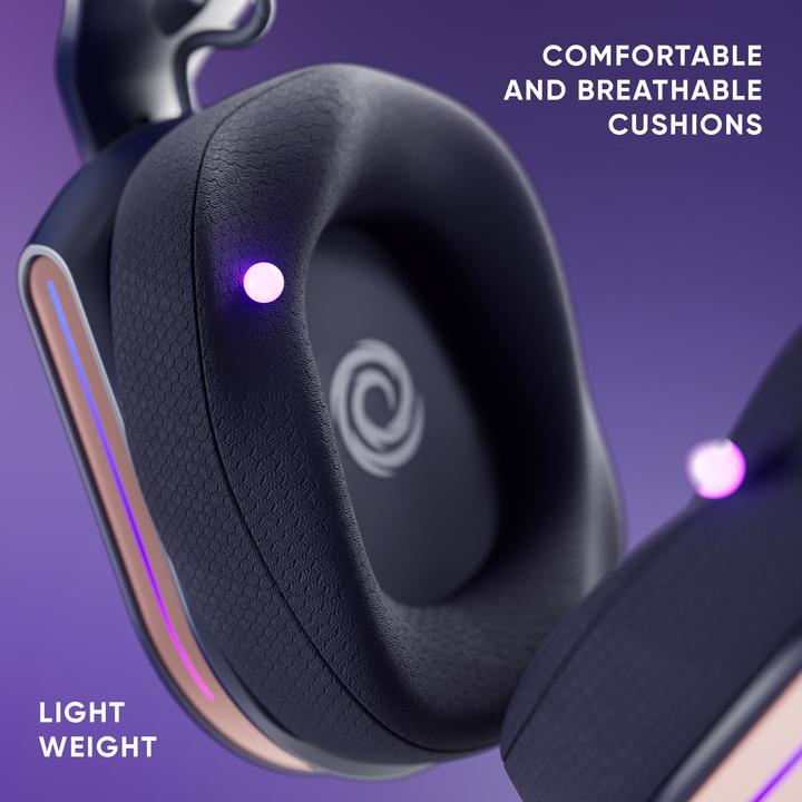 Produktbild Oniverse Polaris Wireless Gaming Headset, Navy Blue (Kabelgebunden, Kabellos)