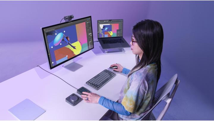 Produktbild Logitech Mx Creative Console (Ohne Tastaturlayout, Kabellos)