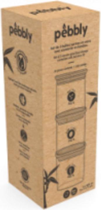 Actual product image Pebbly Storage Jar (0.80 l)