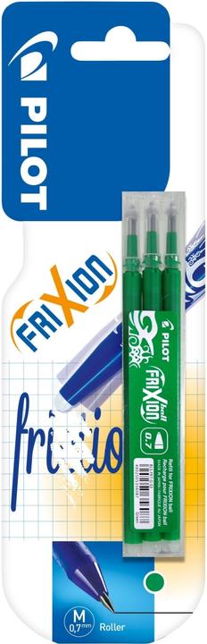 Immagine prodotto Pilot Blister di ricarica FriXion (3 Pezzo/i, Verde, 0.70 mm)