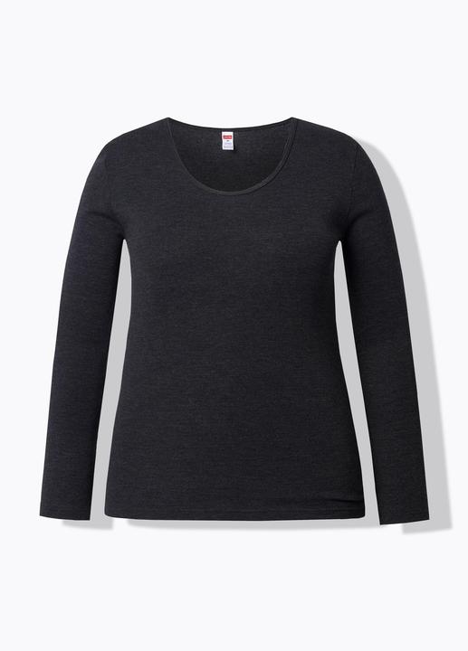 Actual product image Ulla Popken Long Sleeve Thermal Undershirt (54)