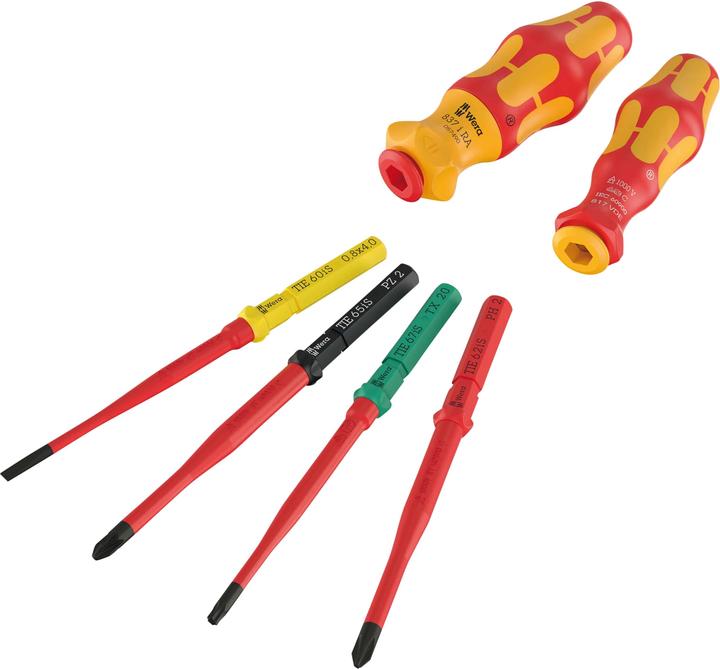 Produktbild Wera Kraftform Kompkat VDE 17 extra slim 2 (Schlitz)