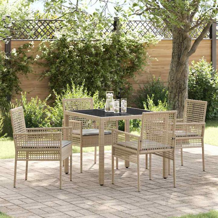 Produktbild vidaXL Garten-Esszimmer-Set (90 x 90 x 75 cm)