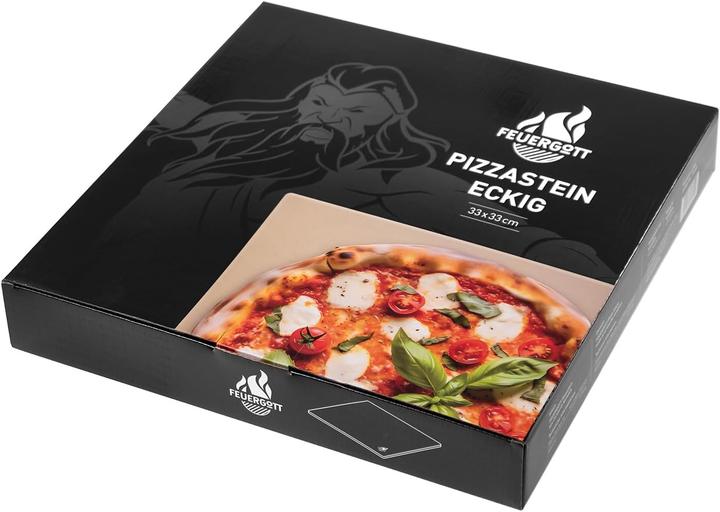 Produktbild ‎Feuergott Pizzastein Cordierit
