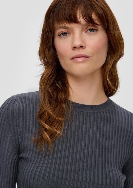 Immagine prodotto s.Oliver Strickpullover Rippstrickpullover aus Viskosemix (44)
