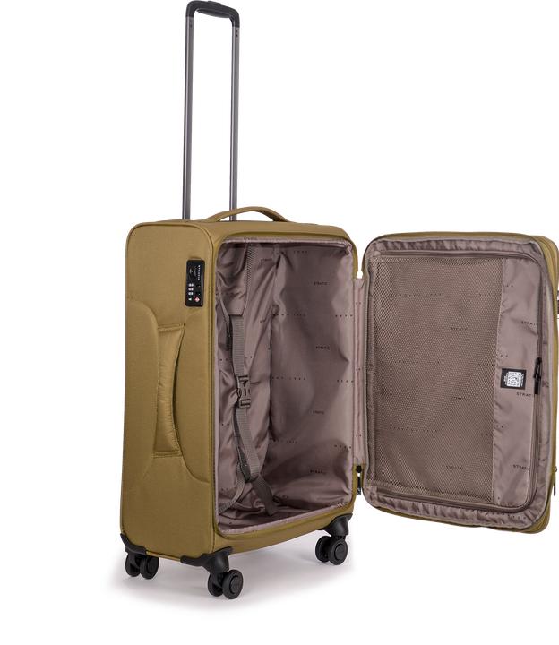Actual product image Stratic Trolley soft LIGHT M 65cm khaki (68 l)