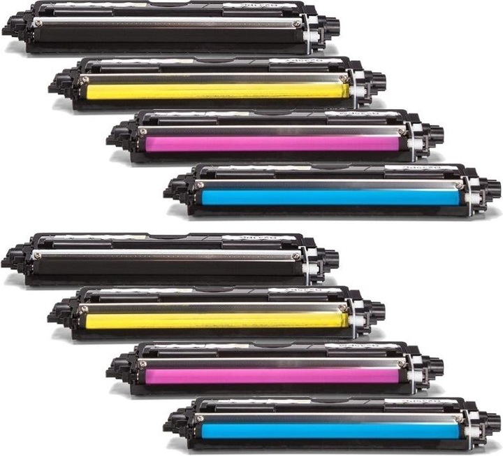 Actual product image Hermex Compatible Brother HL-3140CW Toner Cartridges (M, C, Y, FC)