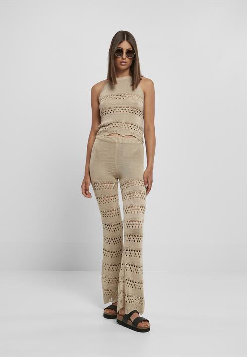 Image du produit Urban Classics Ladies Short Crochet Knit Neckholder Top (4XL)