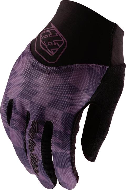 Troy Lee Designs Womens Ace Handschuh, Twisted Checkers, deep purple, M (M)