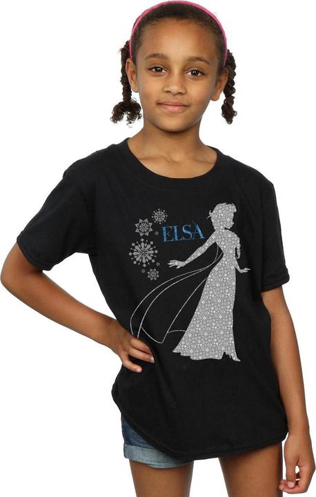 Produktbild Disney Frozen Elsa Christmas Silhouette TShirt Mädchen (140, 146)