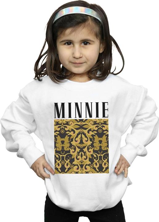 Produktbild Disney Minnie Mouse Baroque Pattern Sweatshirt Mädchen (140, 146)