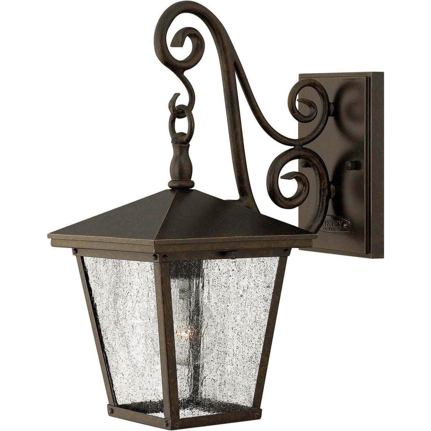 Elstead Lighting, Wandleuchte + Deckenleuchte, Trellis Aussen-Wandleuchte E27 Regency-Bronze IP44 (E27)