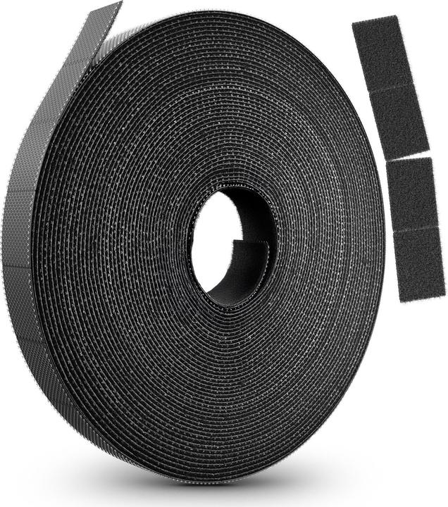 Image du produit Label-the-cable LTC Klettrolle Rip Roll 3m zum Bündeln&Ordnen schwarz (15 mm)